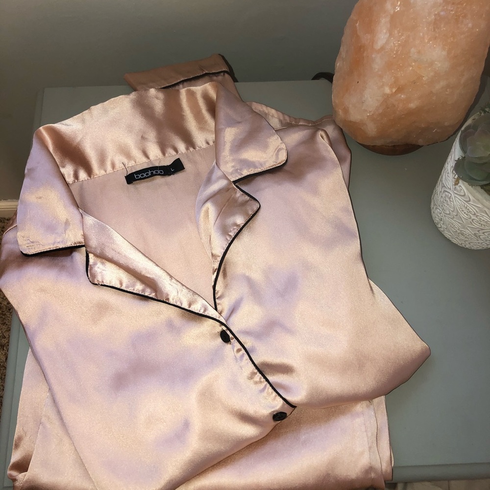 boohoo pajama set